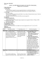 Giáo án Hóa học 10 - Tiết 15, 16, 17 Bài 8 + 9: Sự biến đổi tuần hoàn các nguyên tố hoá học. Định luật tuần hoàn