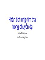 Phân tích nhịp tim thai trong chuyển dạ_Tiếng Việt