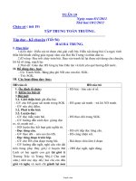 Giáo án các môn lớp 4 - Tuần dạy 19 năm 2011