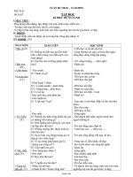 Thiết kế bài dạy các môn lớp 5 - Tuần 8