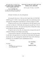 Ban hành hướng dẫn sử dụng tiêuchí đánh giá chất lượng trường đại học