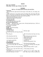 Giáo án các môn lớp 4 (chuẩn kiến thức) - Tuần 7 (buổi chiều)