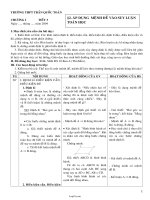 GIáo án Đại số 10 - Chương I - Bài 2: Áp dụng mệnh đề vào suy luận toán học