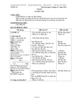 Giáo án lớp 3 - Năm học 2011 - 2012 - Tuần 14, 15