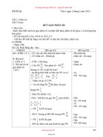 Giáo án Lớp 4 - Tuần 21 - Năm học 2011-2012 - Nguyễn Xuân Hải