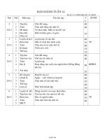 Giáo án Lớp 4 - Tuần 14 - Năm học 2010-2011 - Trang Bích Hạnh