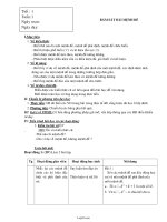 Giáo án Bám sát Toán 10 CB tiết 1: Bám sát bài mệnh đề