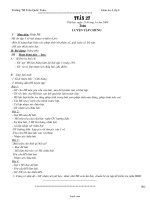 Giáo án bài học Lớp 4 - Tuần 27 - Trường Tiểu học Trần Quốc Toản