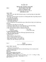 Giáo án lớp 4 - Tuần 29 năm 2013