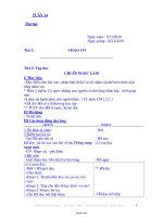 Giáo án Lớp 5 - Tuần 14 - Năm học 2010-2011 - Âu Văn Đào