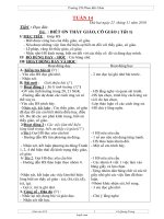 Giáo án các môn lớp 4 - Trường TH Phan Bội Châu - Tuần 14