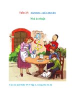 BÀI 2 - NHÀ ẢO THUẬT (TẬP ĐỌC)