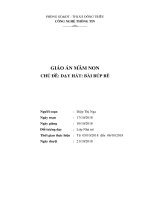 Dạy hát: Bài búp bê