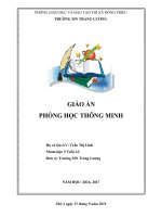 giáo án phòng học thông minh 5-6 tuổi