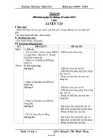 Bài soạn Tổng hợp các môn học lớp 4 - Tuần 10 - Trường Tiểu học Diễn Cát