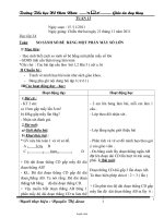 Giáo án Dạy thay Lớp 3,4 - Tuần 13 - Năm học 2011-2012 - Nguyễn Thị Loan