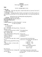 Bài soạn môn học khối 4 - Tuần 21 năm học 2012