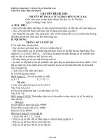 Chuyên đề Toán Lớp 4 - Từ cơ bản đến nâng cao - Phạm Thị Hoa