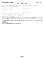 NỘI DUNG ÔN TẬP KHỐI 11(TỪ 02-03 ĐẾN 15-03-2020)