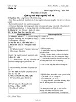 Giáo án lớp 4 - Trường Tiểu học Lý Thường Kiệt - Tuần 21