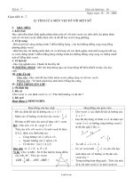 Giáo án Hình học 10 nâng cao tiết 6, 7: Tích của một vectơ với một số