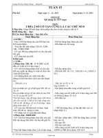 Giáo án Lớp 4 - Tuần 15 - Năm học 2011-2012 - Hồ Đắc Thị Khánh Hồng