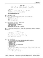 Tiếng việt + Luyện từ và câu: Ôn tập chủ đề: Du lịch - Thám hiểm