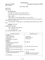 Thiết kế bài dạy môn học lớp 4 - Trường Tiểu học Tường Thượng - Tuần 26