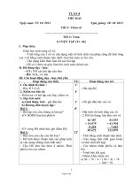 Giáo án các môn học lớp 4 - Tuần dạy 8