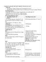 Giáo án bổ sung lớp 4 - Luyện từ và câu - Tiết 49: Chủ ngữ trong câu kể ai là gì