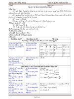 Giáo án tự chọn Toán 11 cơ bản - Trường THPT Hồng Quang