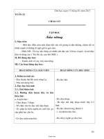 Giáo án tổng hợp lớp 4 - Trường tiểu học số 3 Xuân Quang - Tuần 22