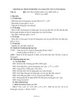 Giáo án Hình 10 - Chương 2: Tích vô hướng của hai véc tơ và ứng dụng