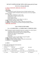 hướng dẫn bài tập tiếng anh tuần 23 24 2021