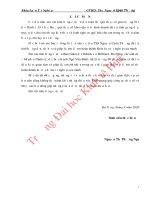 Luận văn kinh tế Phân tích công tác đào tạo nguồn nhân lực tại Khách sạn Brilliant Đà Nẵng