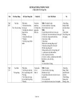 Kế hoạch hoạt động ngày: (tuần 2): Bé vui trung thu