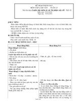 Giáo án Tập làm văn 4 tiết 45: Luyện tập miêu tả các bộ phận cây cối