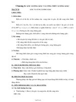 Giáo án Đại số nâng cao 10 tiết 75 đến 85