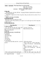 Bài soạn môn học khối 4 - Trường Tiểu học Số 1 Nam Phước - Tuần 5