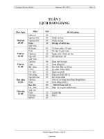 Giáo án các môn lớp 3 - Tuần 3 - Trường Tiểu học Đa Kao