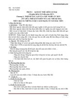 Giáo án Lịch sử 8 đầy đủ