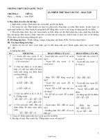 Giáo án Lớp 4 - Tuần 2 - Năm học 2009-2010 (Bản đẹp không chia cột)