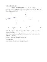 Môn Toán 6: Phiếu bài tập tuần 2 tháng 4