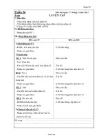 Giáo án các môn lớp 4 (chuẩn kiến thức) - Tuần 26