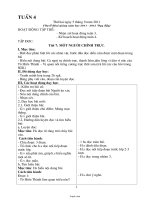 Giáo án tổng hợp lớp 4 - Tuần 4