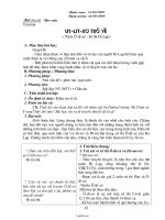 Giáo án Ngữ văn lớp 10 tiết 14, 15: Đọc văn Văn bản Uy-lit-xơ trở về