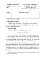 Đề thi học kì 1 môn Tiếng Việt lớp 5 năm 2019-2020 có đáp án - Trường Tiểu học Lộc Sơn 2