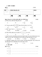 Đề thi giữa học kì 2 môn Toán lớp 4 năm 2019-2020 có đáp án - Trường Tiểu học Phú Nhuận