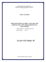 Thiết kế hệ thống gia nhiệt và đầu phun cho kênh nhựa nóng trong khuôn ép nắp jazz   comfort 
