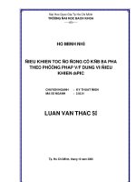 Điều khiển tốc độ động cơ kđb ba pha theo phương pháp v f dùng vi điều khiển dsPIC 